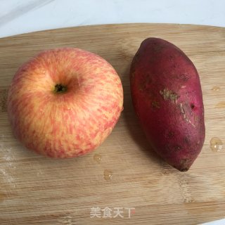 红薯苹果汤的做法步骤：1