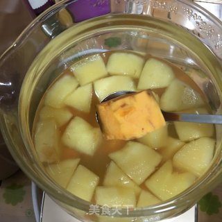 红薯苹果汤的做法步骤：6