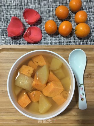 红薯苹果汤的做法步骤：7