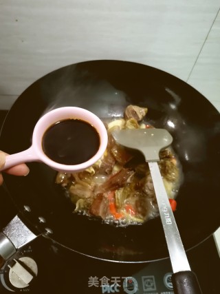 腊味咸鸭烧黄豆的做法步骤：8