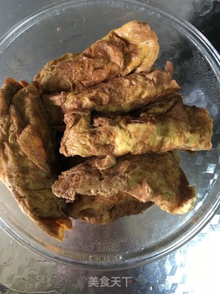 青菜烧蛋饺的做法步骤：2