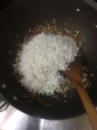 生炒糯米饭的做法步骤：9