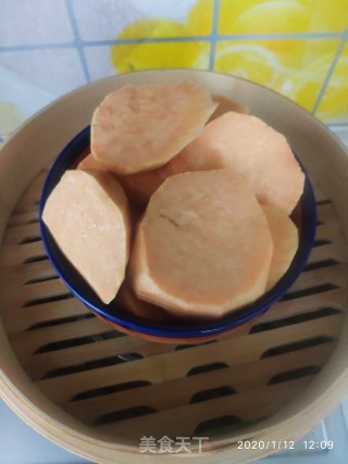 红薯山药糕的做法步骤：3