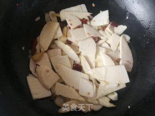 家常炒笋片的做法步骤：6