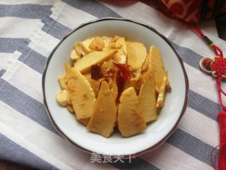 家常炒笋片的做法步骤：9