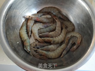 茄汁大虾的做法步骤：1