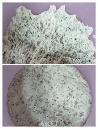 小麦胚芽黑燕麦馒头的做法步骤：2