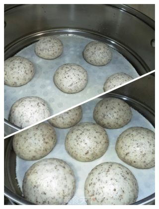 小麦胚芽黑燕麦馒头的做法步骤：5
