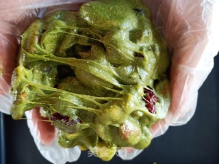 抹茶雪花酥的做法步骤：10