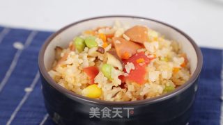 网红一颗番茄饭的做法步骤：8