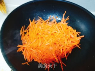 素炒胡萝卜的做法步骤：5