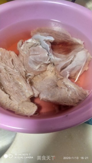 羊肉炒儿菜的做法步骤：1