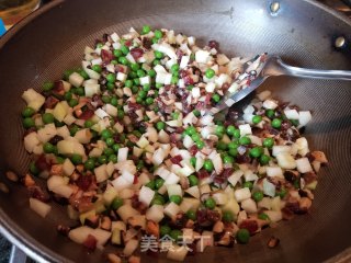 腊味油饭的做法步骤：10