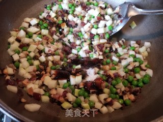 腊味油饭的做法步骤：11