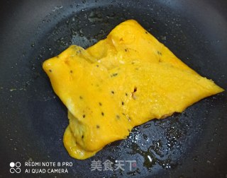 火腿煎蛋三明治的做法步骤：6