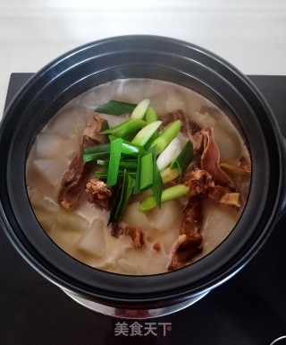 腊鸭腿焖萝卜的做法步骤：13