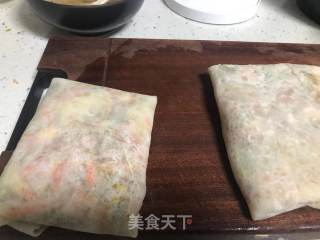 菜煎饼的做法步骤：6