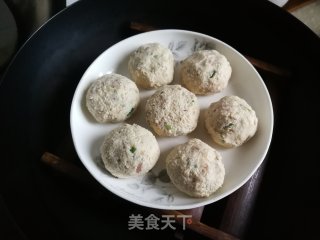 清蒸豆腐圆的做法步骤：6