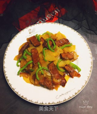 腊肉土豆的做法步骤：13