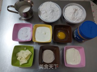 花生酱小吐司的做法步骤：1