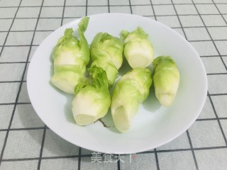 白灼儿菜的做法步骤：1