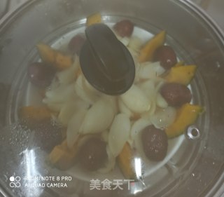 南瓜蒸鲜百合的做法步骤：4