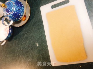 简易荞麦薄脆披萨（crispy flat bread pepperoni pizza)的做法步骤：3