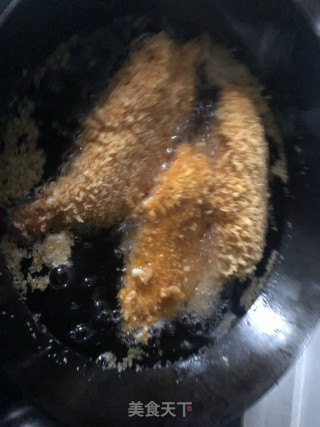 香脆炸鸡腿的做法步骤：9