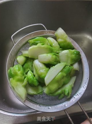 白灼儿菜的做法步骤：6