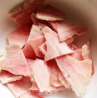 肉片炒黄瓜的做法步骤：2