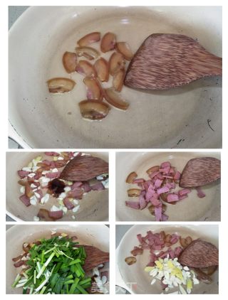 腊味炒韭菜的做法步骤：5