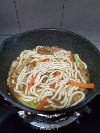 鱼饼土豆粉的做法步骤：7