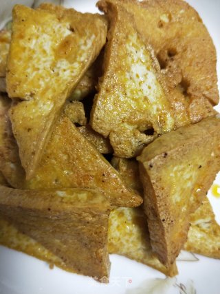 蒜苗豆腐的做法步骤：4