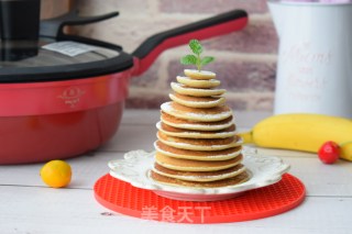 香蕉松饼的做法步骤：12