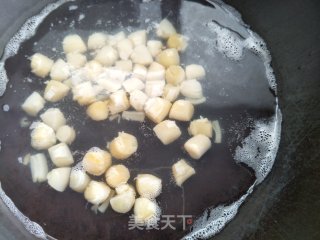 干贝油菜的做法步骤：5