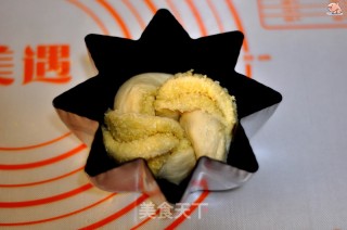 星形椰蓉面包（汤种）的做法步骤：12