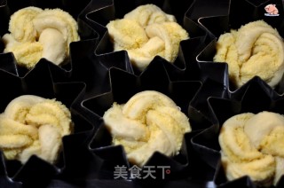 星形椰蓉面包（汤种）的做法步骤：13