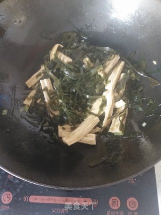 蚝油腐竹的做法步骤：5