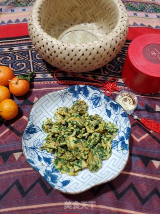 韭菜萝卜干炒鸡蛋的做法步骤：10