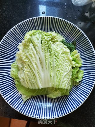 绍菜包鱼滑的做法步骤：2