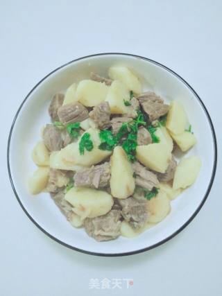 清炖牛肉山药的做法步骤：7