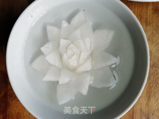 蚝油蒸萝卜的做法步骤：4
