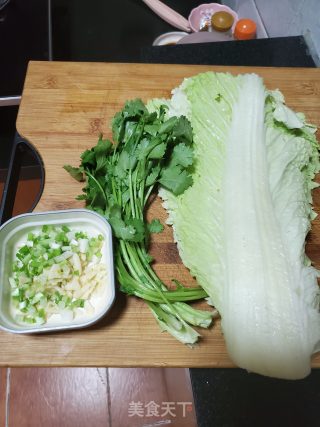拌绍菜帮的做法步骤：1