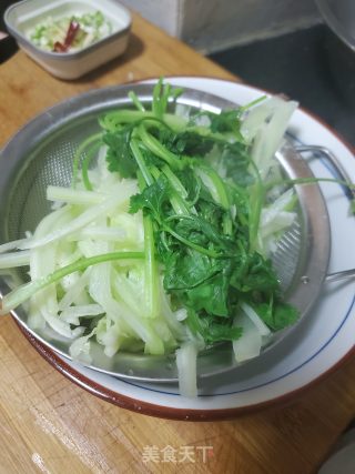 拌绍菜帮的做法步骤：6