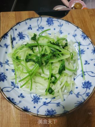 拌绍菜帮的做法步骤：7