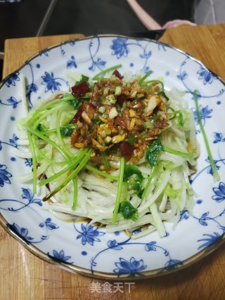 拌绍菜帮的做法步骤：10