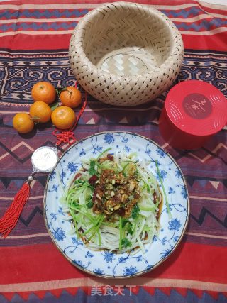 拌绍菜帮的做法步骤：12