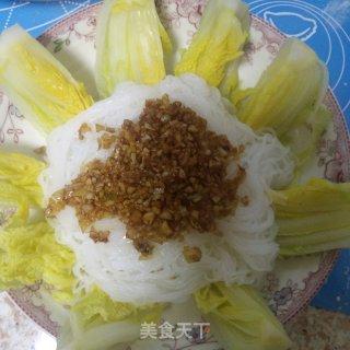 蒜蓉粉丝娃娃菜的做法步骤：8