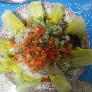 蒜蓉粉丝娃娃菜的做法步骤：11