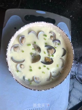 花蛤炖蛋的做法步骤：9